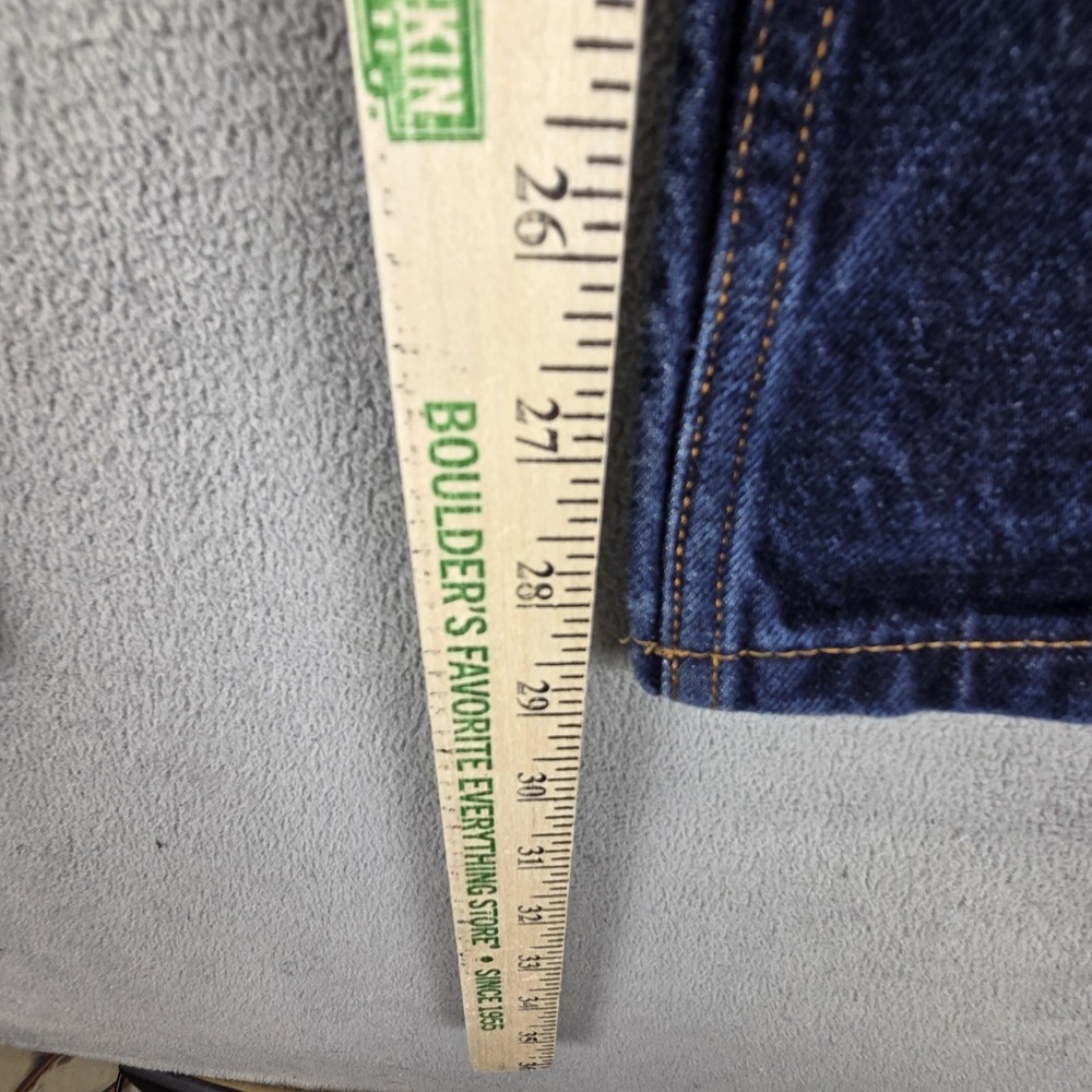 Stone Island Jeans Mens Blue Dark Wash Slim Skinny Type SK Logo Patch Fits 32x29 - Picture 4 of 16